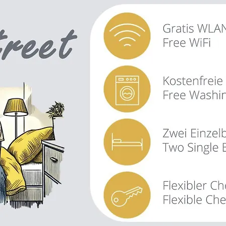 L8 Street Monteurwohnung - Kaiser-friedrich-str * 포르츠하임